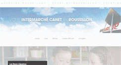 Desktop Screenshot of intermarche-canet.com